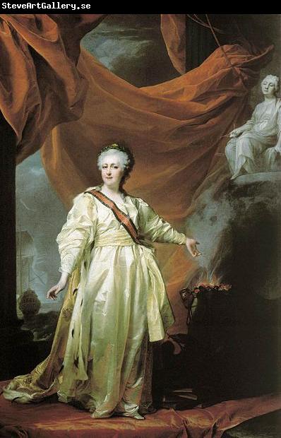 Dimitri Levitzky Portrait of Catherine II